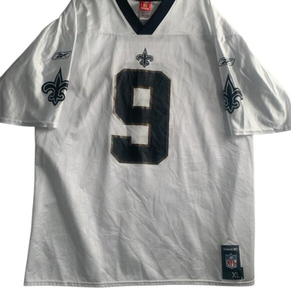 NFL Saints Drew Brees Players Jersey Mens XL